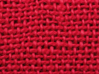 Chinese new year background Macro shot of vibrant red woven fabric texture | Chinese, red, new year, background, abstract.
