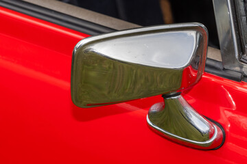 バックミラー old outer rear view mirror