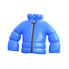 Premium 3d icon of winter jacket apparel ready to use © CreativeStudio