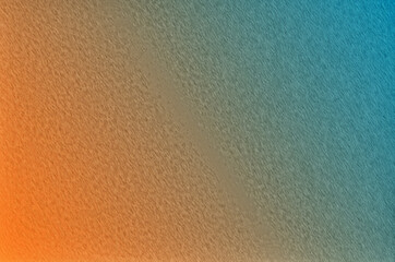 Ziarniste tło gradientowe z przejściem od pomarańczu do turkusu – abstrakcyjna tekstura, ciepło i chłód w jednym kadrze. © Henryk Guziak