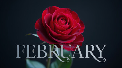 February Rose A Symbol of Love