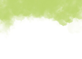 light green watercolour smoke cloud texture png transparent background.