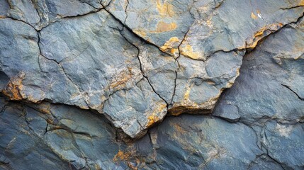 Fototapeta premium Texture of the stone is light gray, abstract background with cracks