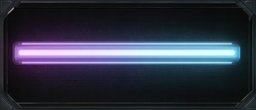 A long rectangular frame on a textured black background contains a gradient light - Powered by Adobe