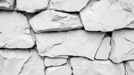 Black white stone texture. Rock surface. Close-up. Like a old rough concrete wall