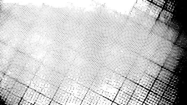 Old graph paper and screens for designer and graphic designer. Black and white
