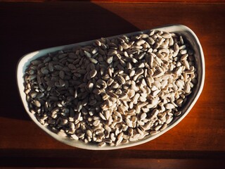 유기농 해바라기씨, 음식, 요리재료