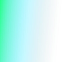 Gradient background of green and blue on transparent background