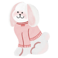 Cute rabbit animal illustration design vector