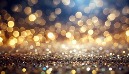 強くぼやけたソフトフォーカスの背景画像　カラフルな光点、イルミネーションのイメージ画像　お洒落でかっこいいグラフィック素材