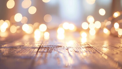 強くぼやけたソフトフォーカスの背景画像　カラフルな光点、イルミネーションのイメージ画像　お洒落でかっこいいグラフィック素材