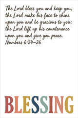 Christian inspirational typography poster set, hand lettered Bible verses and faith quotes. Modern devotional wall art with colorful abstract backgrounds, minimalist design