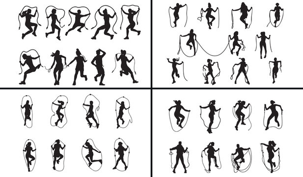 human activity silhouette vector, people pose black silhouettes, daily life illustration set, lifestyle movement outline art, human vector collection, activity icon set, people clipart silhouettes, mo
