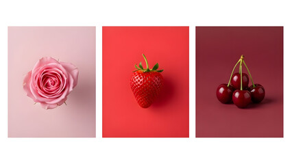 Nature's Palette: From Soft Pink to Deep Burgundy