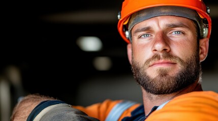 Young welder showcasing skills and confidence with equipment on a bright day