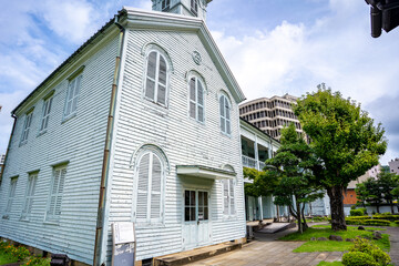 旧出島神学校の風景（長崎市）