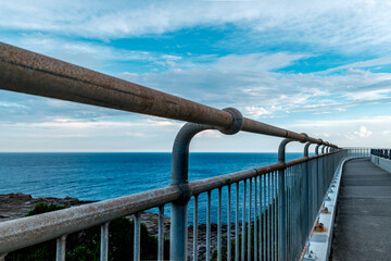 Photo taken at Sea Cliff Bridge in December 2025, showing the iconic coastal bridge and ocean views, with people enjoying walking and sightseeing along the coast.