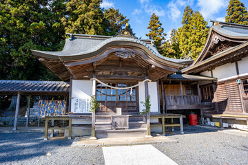星神社の浮霊前角社（岡山市北区）