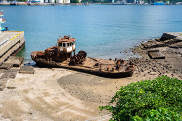 鼠島公園の銀杏丸の風景（長崎市）