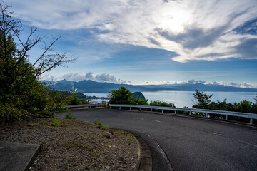大崎自然公園 展望所からの風景（川棚町）