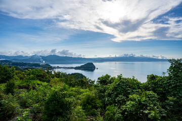 大崎自然公園 展望所からの風景（川棚町）