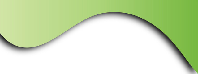 Abstract green vector background featuring a wave design with paper texture, light curves, and empty space for business card templates or wallpaper backdrops