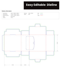 packaging tubular box dieline template box dieline die lines packaging custom dieline  box cardboard box dieline pizza box dieline printable product packaging layout,