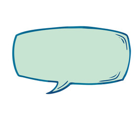 Naklejka premium Simple handwritten-style speech bubble set. Vector. Pop. Cute. Fun. Bright and happy.