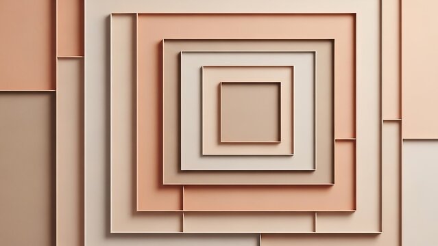 Geometric Square Pattern Design Elements. - Powered by Adobe