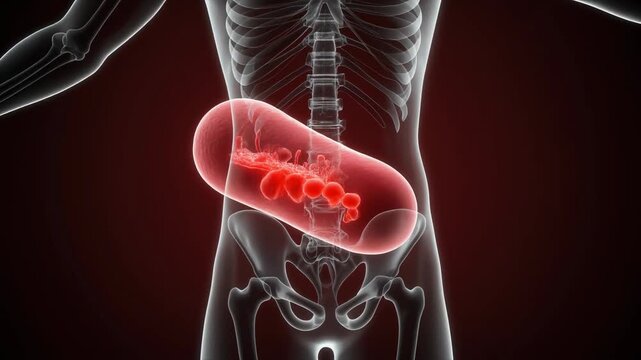 3D Animation of Traveling Through a Glomerular Capsule in a Nephron