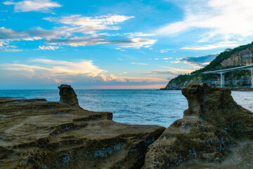 Photo taken at Sea Cliff Bridge in December 2025, showing the iconic coastal bridge and ocean views, with people enjoying walking and sightseeing along the coast.
