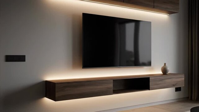 Modern tv entertainment unit