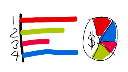 Infographic Graph Hand Drawn