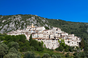 Fototapeta premium Hilltop village of Peillon
