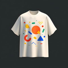 a shirt with a cultural or ethnic-inspired emblem