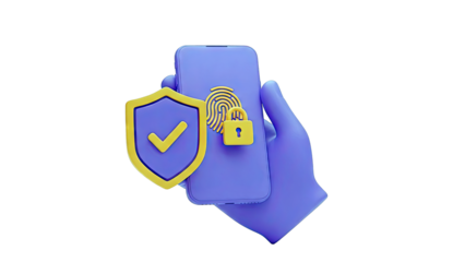 Smartphone Security and Biometric Authentication Concept