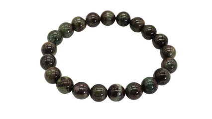 Obraz premium カシデン水晶 天然石ブレスレット マクロ撮影 背景透過