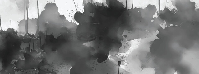 Dreamlike Fog and Ink Abstract Background with Soft Tonal Shifts