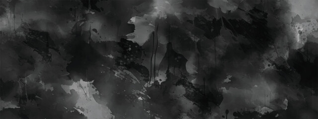 Grayscale Smoke Texture with Expressive Ink and Subtle Contrast