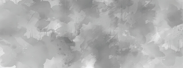 Obraz premium Monochrome Atmospheric Texture Featuring Flowing Ink and Hazy Clouds