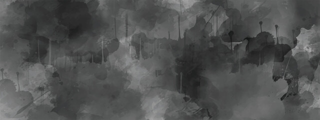 Smoke and Ink Inspired Abstract Background with Soft Layers and Depth