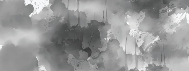 Abstract Watercolor Smoke Background with Fluid Motion and Cloudy Patterns