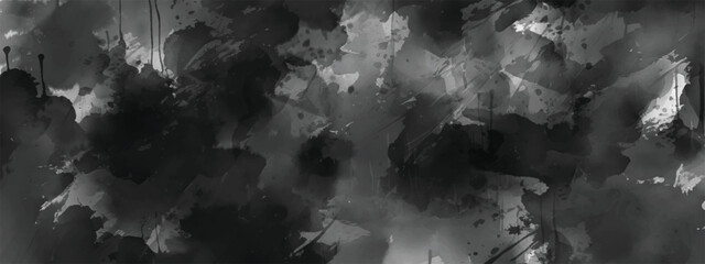 Abstract Smoke and Ink Texture Background with Soft Clouds and Moody Atmosphere