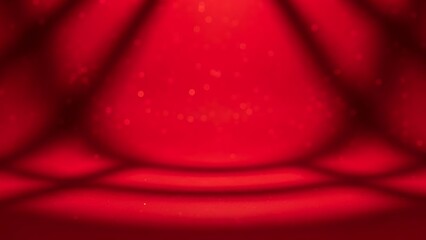 An abstract red flowing silk textile backdrop and a close-up of a red wine glass conveying love