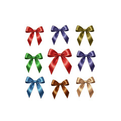 Collection of Colorful Satin Bows