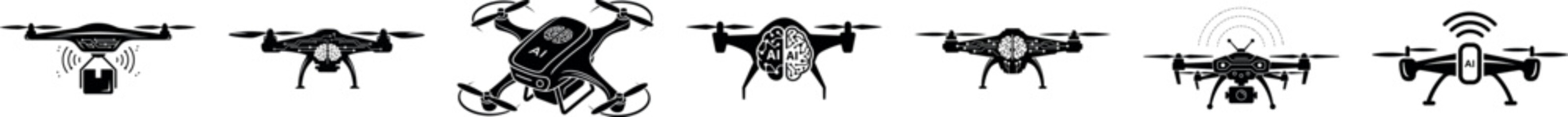 Collection of seven distinctive crosses with unique designs