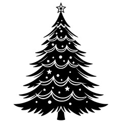 christmas tree vector