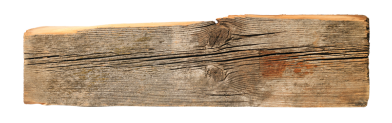 Old wooden sign board background. plank wood isolated for design art work or add text message. 