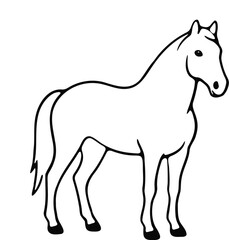 Obraz premium Horse Illustrator Artwork