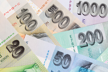 Slovak koruna a business background